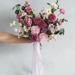 Bulk Ribbon Single Face Satin Lavender Orchid (38mmx50m)