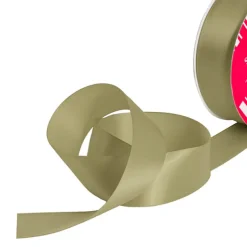 Bulk Ribbon Single Face Satin Sage (38mmx50m)