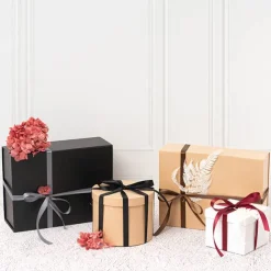 Bulk Ribbon Single Face Satin Dark Grey (15mmx50m)