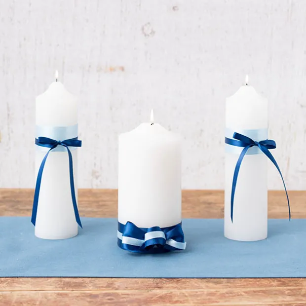 Bulk Ribbon Single Face Satin Navy (38mmx50m)