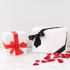 Bulk Ribbon Single Face Satin Black (38mmx50m)