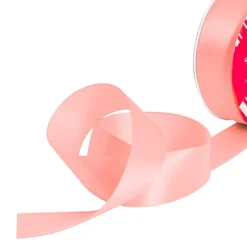 Bulk Ribbon Single Face Satin Baby Pink (38mmx50m)