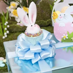 Bunny Cupcake Pick Pack 2 Blue (9.5x7x33cmH)