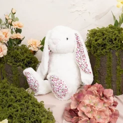 Bunny Lucy Plush Soft Toy White (25cmST)