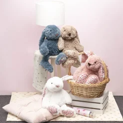 Bunny Petals Plush Soft Toy White (40cmHT)