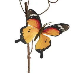 Butterfly Twig Spray Yellow (94cmH)