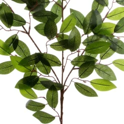 Camellia Leaf Spray 80 Leaves Green (65cmH)