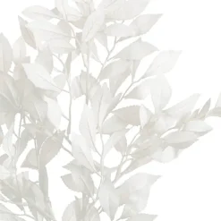 Camellia Leaf Spray White (78cmH)