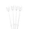 Card Forks 25cm (10") Clear Pack 200