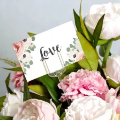 Card Forks Premium Four Prong 25cm (10") Clear Pack 100