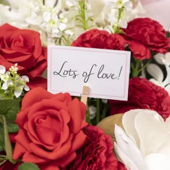 Cards Blank Silhouette Pink (10x6.5cmH) Pack 50