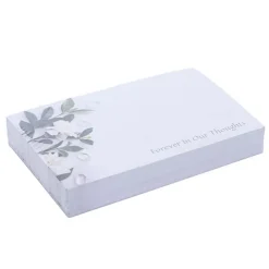 Cards Gardenia Forever In Our Thoughts(10x6.5cmH) Pack 50