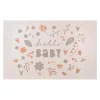 Cards Hello Baby Neutral Autumn Leaves (10x6.5cmH) Pack 50