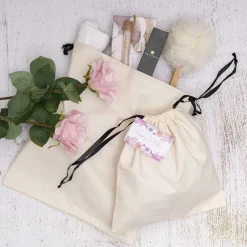 Cards White Birthday Pastel Pink Florals (10x6.5cmH) Pack 50