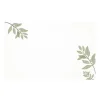 Cards White Gum Leaves Pastel Green (10x6.5cmH) Pack 50