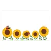 Cards White Sunflowers & Lady Bugs (10x6.5cmH) Pack 50