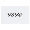 Cards White XOXO Plain (10x6.5cmH) Pk 50