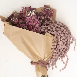 Cascading Thistle Spray Dusty Pink (105cmH)