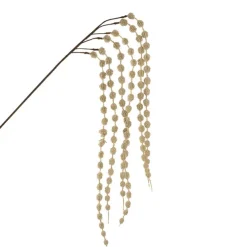 Cascading Thistle Spray Nude Beige (105cmH)