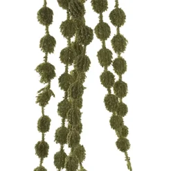 Cascading Thistle Spray Olive Green (105cmH)