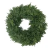 Cedar Pine Wreath Candle Ring Green (25cmD)
