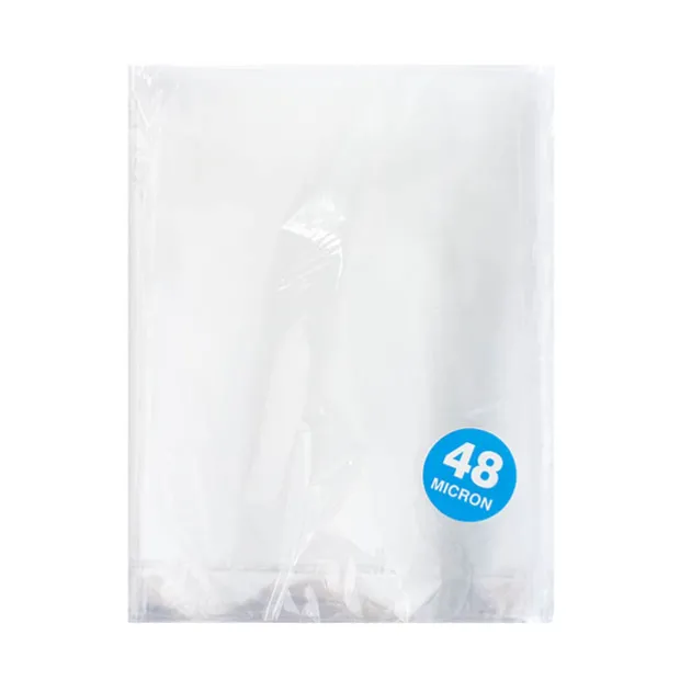 Cello Bag 48mic Pack 100 Clear (21x30cmH) A4 Size