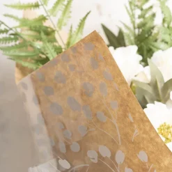 Cello Clear 40mic Eucalyptus Leaves Grey Pk100 (50x70cm)