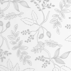 Cello Frosted Hand Drawn Leaves 40mic White(50x70cm)Pack 100