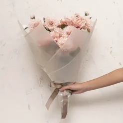 Cello Frosted Hue Silhouette 50mic Nude Pk100 (50x70cm)