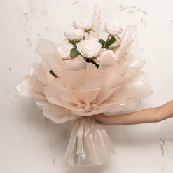 Cello Frosted Hue Silhouette 50mic Blush Pk100 (50x70cm)