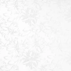 Cello Frosted 40mic Chrysanthemums White Pk100 (50x70cm)