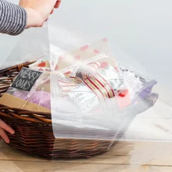 Cello Hamper Bag 35mic Jumbo Pack 20 Clear (76Wx101cmH)