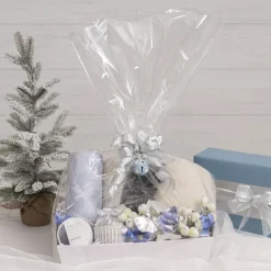 Cello Hamper Bag 35mic Jumbo Pack 20 Clear (76Wx101cmH)