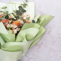 Cello Regal Classic Stripes 65mic Mint (50x70cm) Pack 100