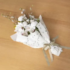 Cello Regal Leafy Greens 65mic White Pack 100 (50x70cm)