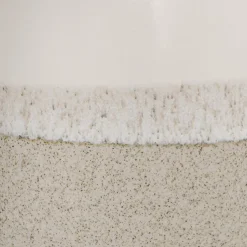 Ceramic Belly Two Tone Round Pot Sandstone (10.5x9.5cmH)