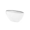Ceramic Bondi Bowl Ship (26.5x13x13cmH) White