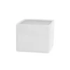 Ceramic Bondi Cube White (15x15x13cmH)