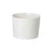 Ceramic Bondi Cylinder (19Dx14cmH) White