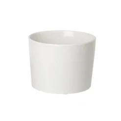 Ceramic Bondi Cylinder (19Dx14cmH) White