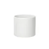 Ceramic Bondi Cylinder (15Dx13cmH) Single White