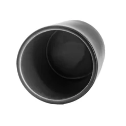 Ceramic Bondi Cylinder Vase Matte Black (18Dx40cmH)