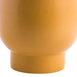 Ceramic Buffalo Pot Planter Matte Mango Mojito 15.5cmx14cm