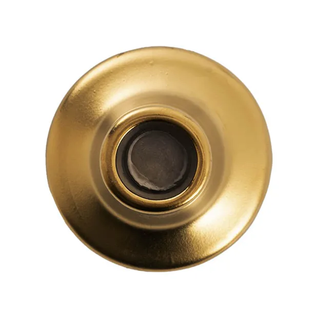 Ceramic Candle Holder Set 2 Gold (7Dx3cmH)