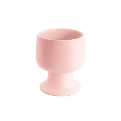 Ceramic Compote Isabella Vases Light Pink (13Dx15cmH)