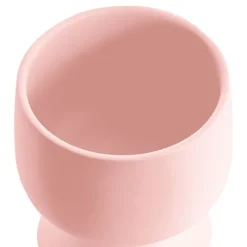 Ceramic Compote Isabella Vases Light Pink (13Dx15cmH)