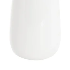 Ceramic Cone Vases Glossy White (14Dx22cmH)