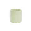 Ceramic Cylinder Pot Satin Matte Sage (15.5x15cmH)