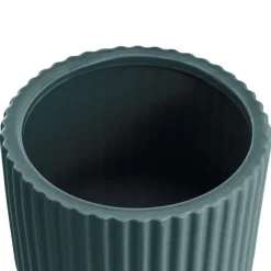 Ceramic Cyprus Egg Cup Vase Matte Jasper (12Dx16cmH)