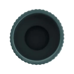 Ceramic Cyprus Egg Cup Vase Matte Jasper (12Dx16cmH)